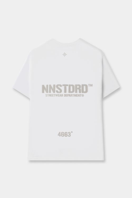 Camiseta Oversize Blanco Ilustración