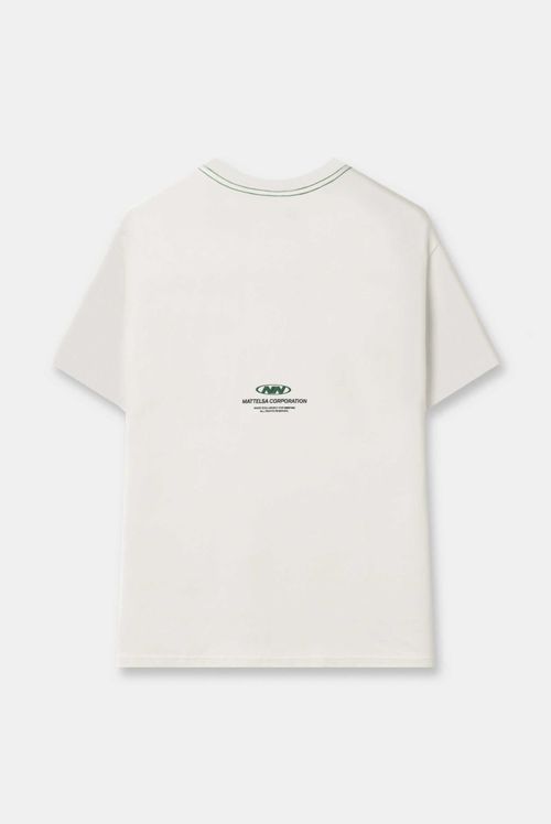 Camiseta Marfil Texto