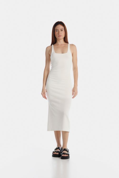 Vestido Marfil Básico