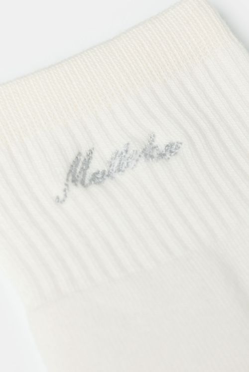 Medias Blanco Texto