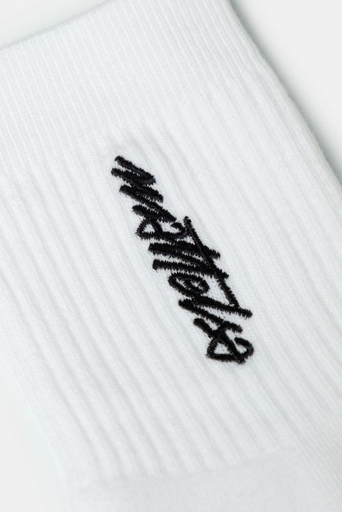 Medias Blanco Texto