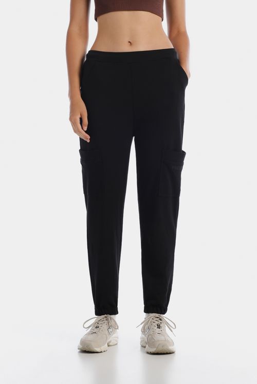 Joggers Negro Texto