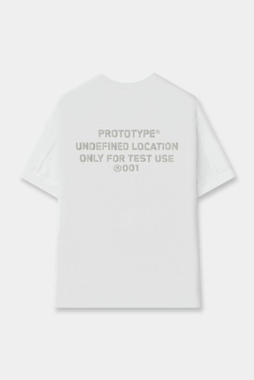 Camiseta Oversize Blanco Texto