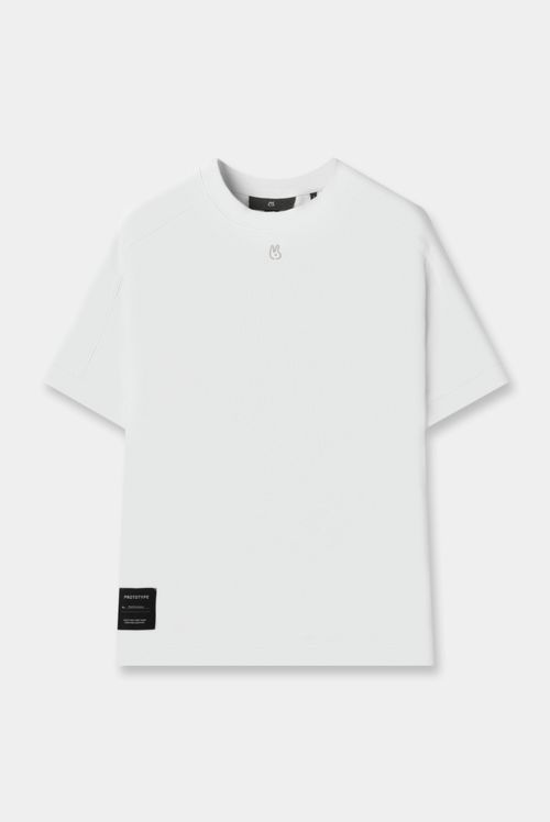Camiseta Oversize Blanco Texto