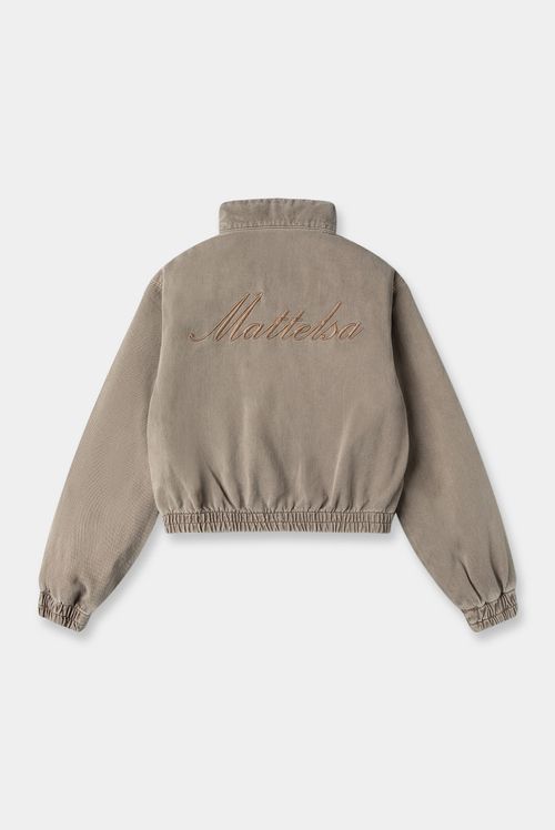 Chaqueta Café Texto