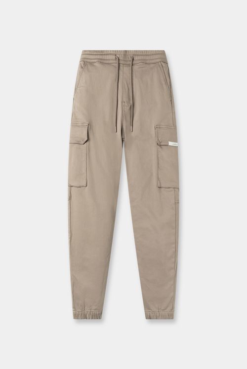Pantalón Slim Fit Café Cargo