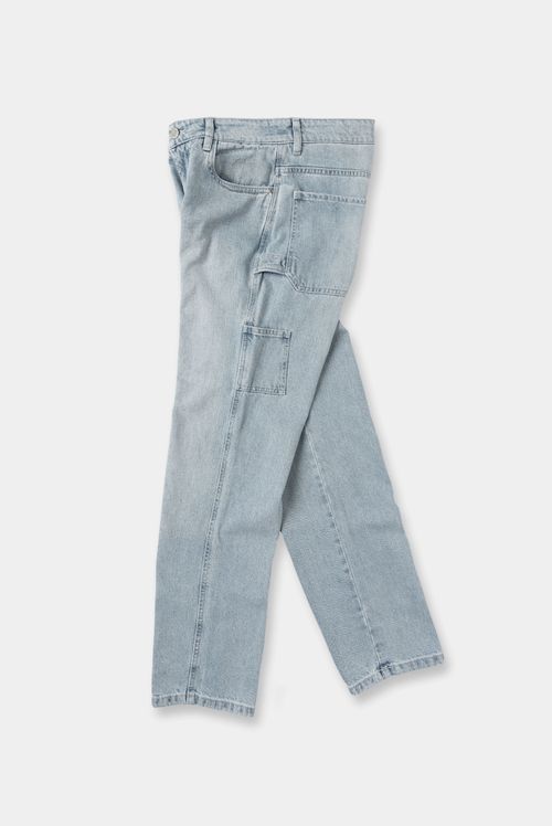 Jeans Regular Fit Azul Medio Carpintero