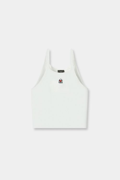 Croptop Blanco Básico