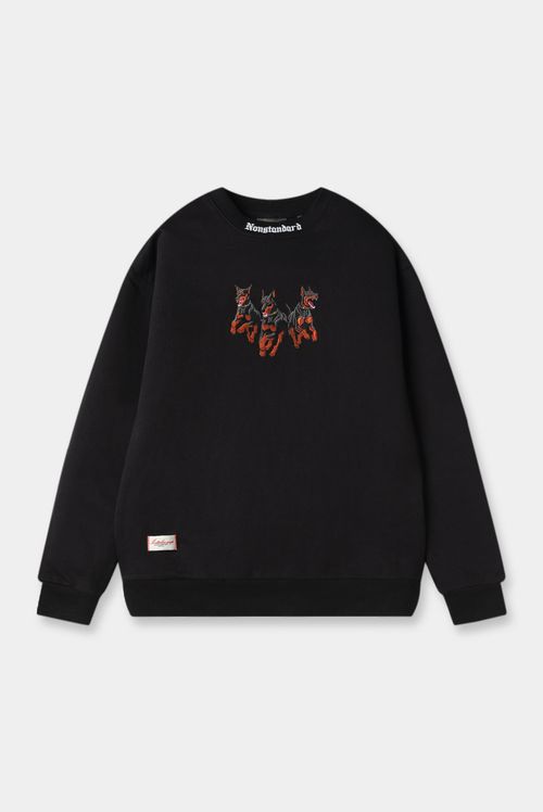 Buzo Pullover Negro Ilustración