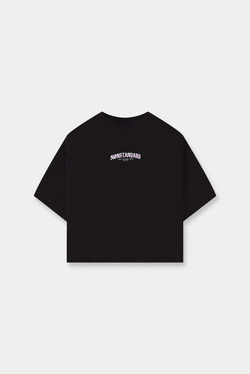 Camiseta Slim Negro Ilustración