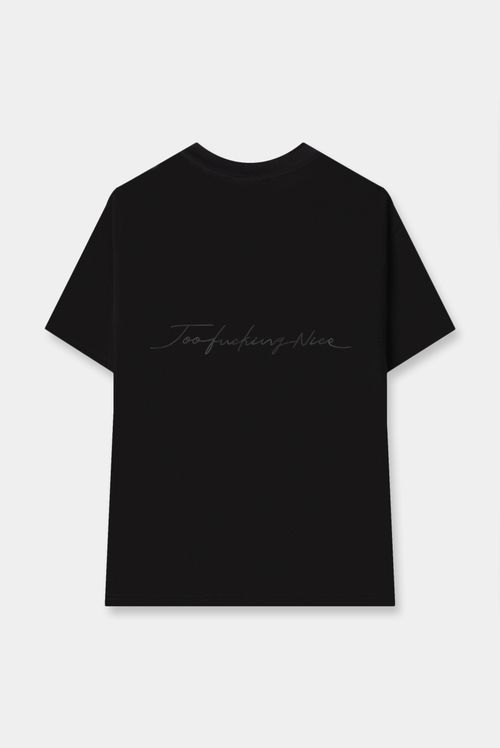 Camiseta Negro Texto