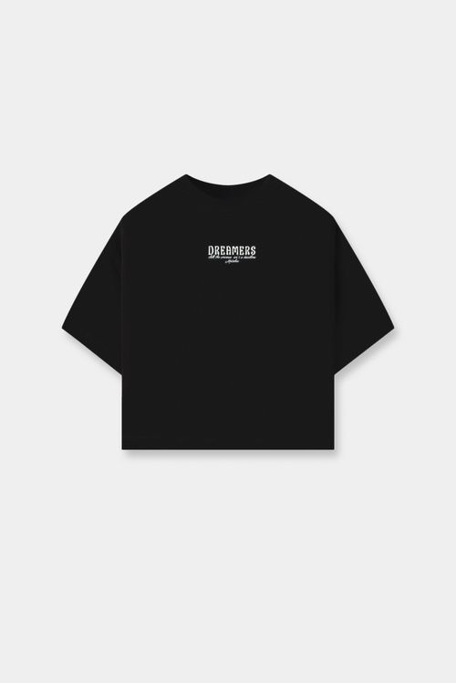 Camiseta Slim Negro Ilustración