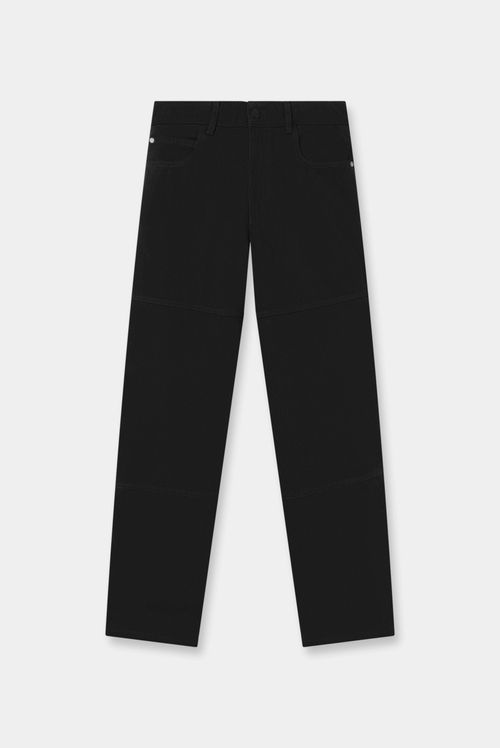 Pantalón Loose Fit Negro Básico