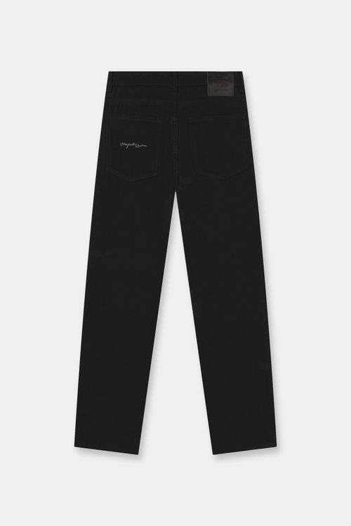 Pantalón Loose Fit Negro Básico
