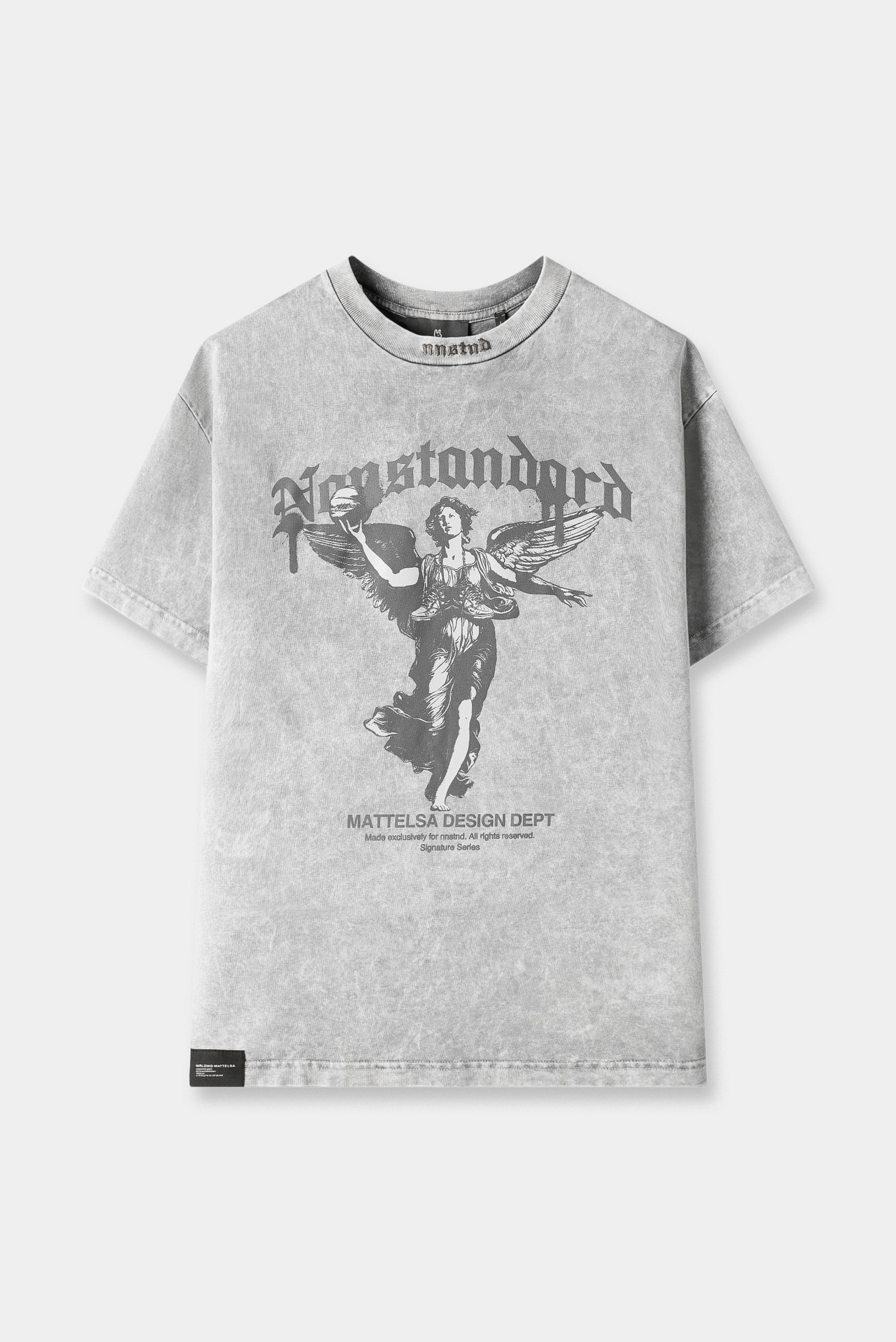 Camiseta Credito Mattelsa Credito Mattelsa Camiseta Oversize Gris