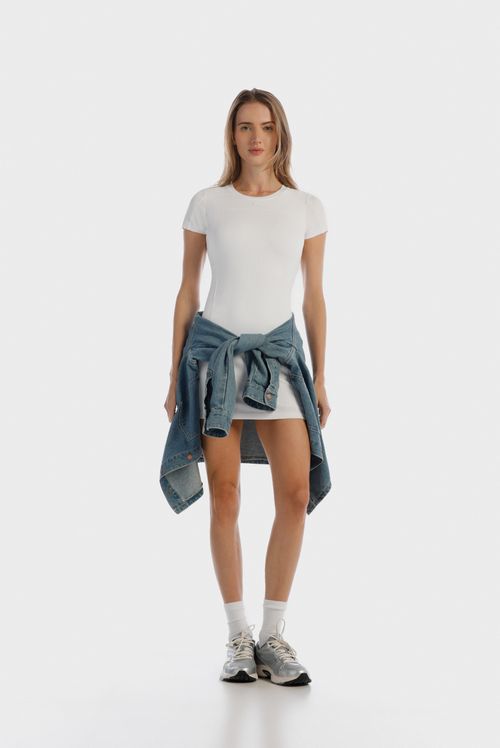 Vestido Blanco Texto