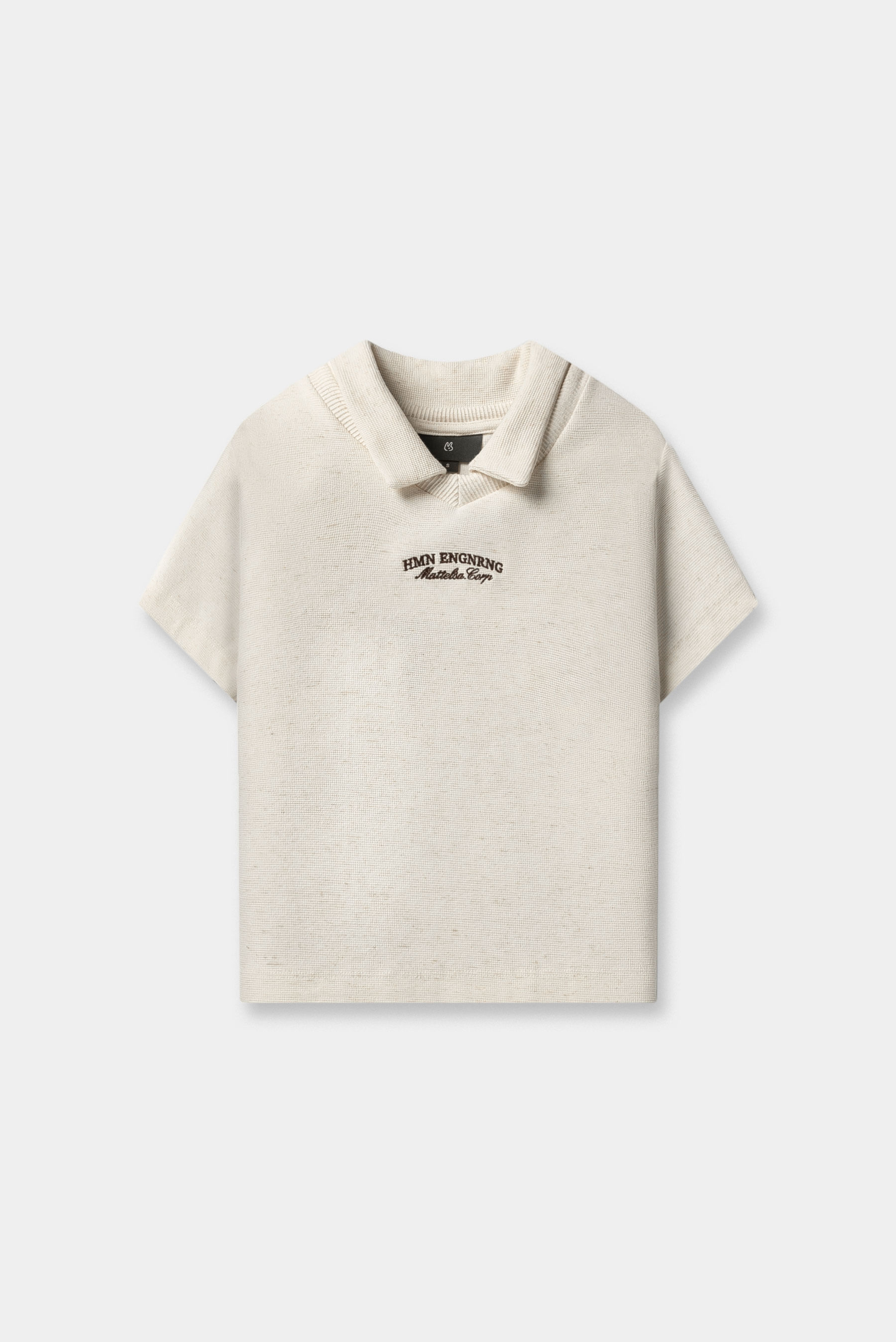 Shorts Marfil Texto Short mujer