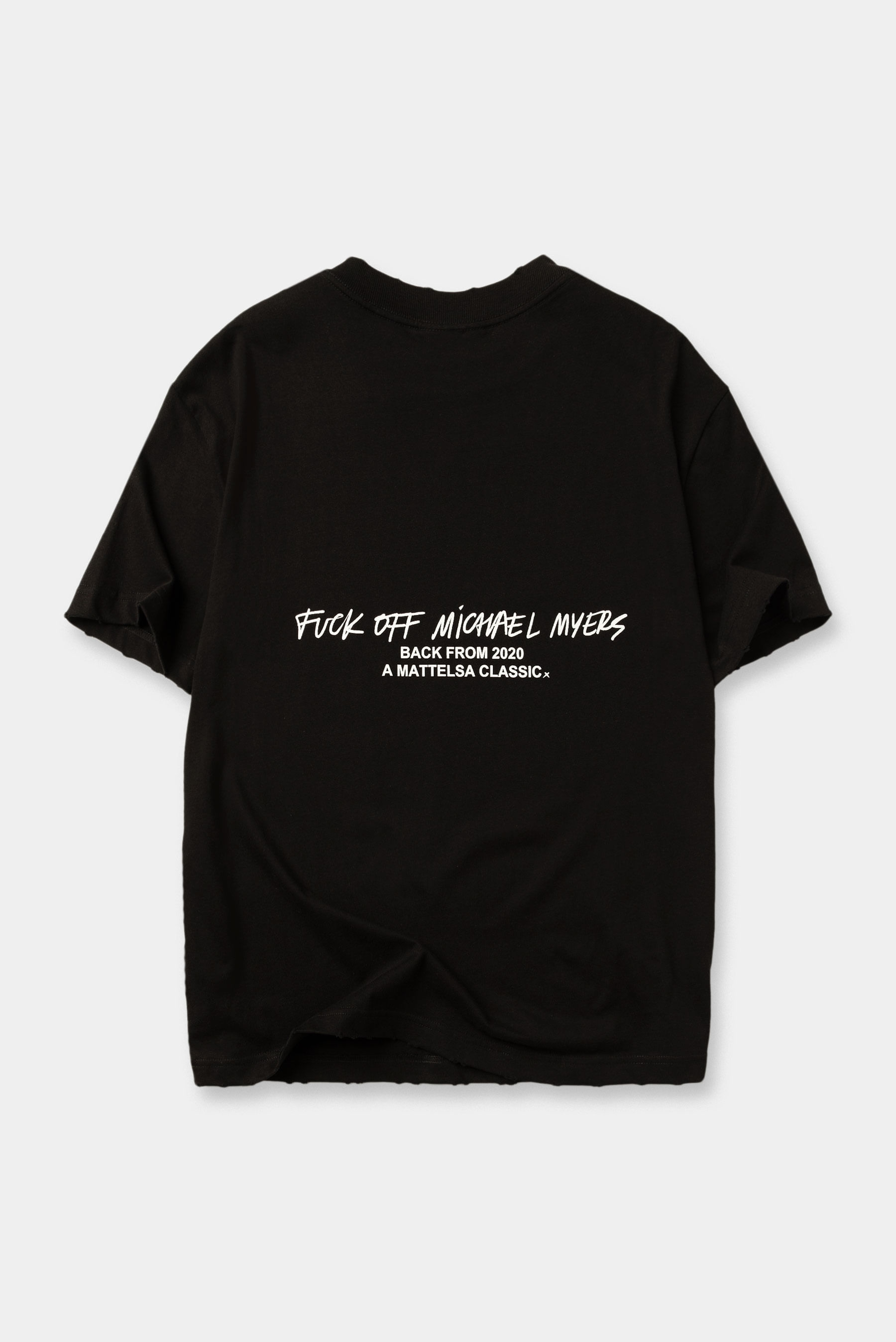 Camiseta Oversize Negro Ilustración Camisetas para hombre