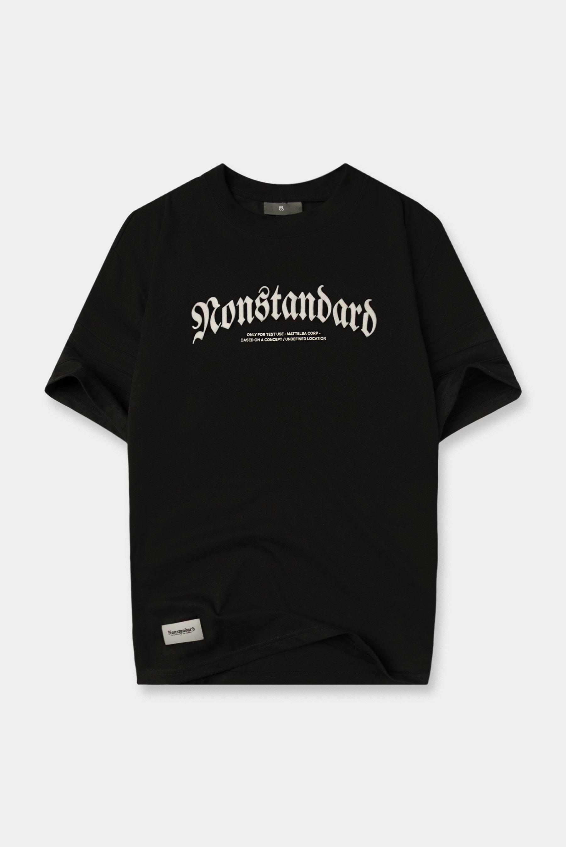 Camiseta Negro Texto Camisetas para hombre