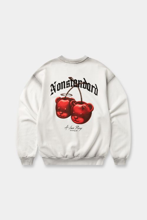 Buzo Pullover Marfil Lavandería