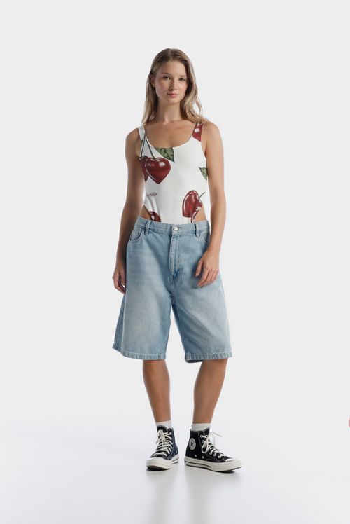 Body Blanco Miniprint