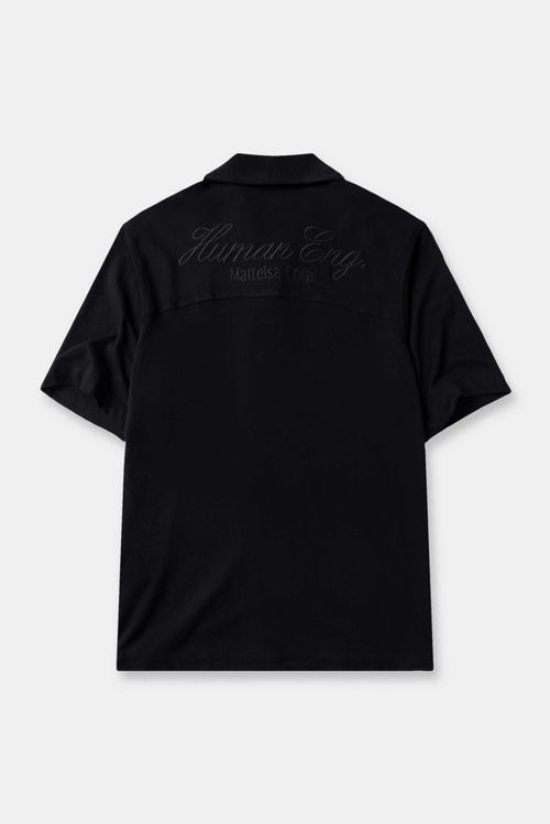 Camisa Oversize Negro Texto