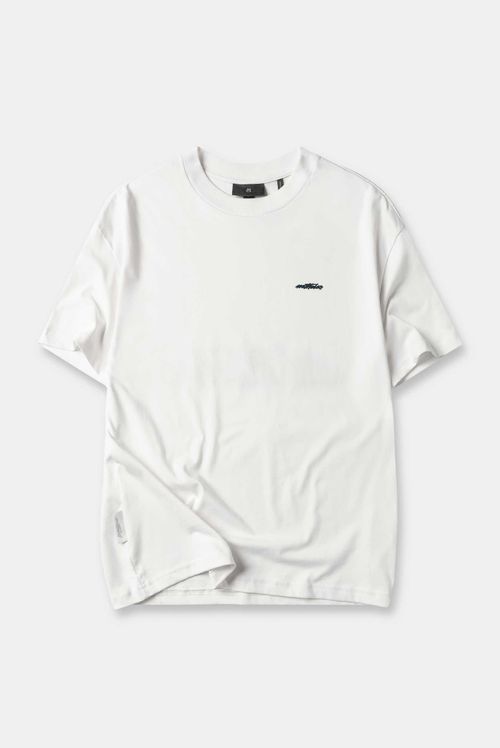Camiseta Oversize Marfil Texto