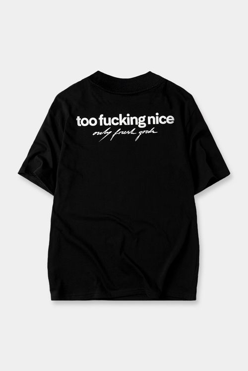 Camiseta Negro Texto