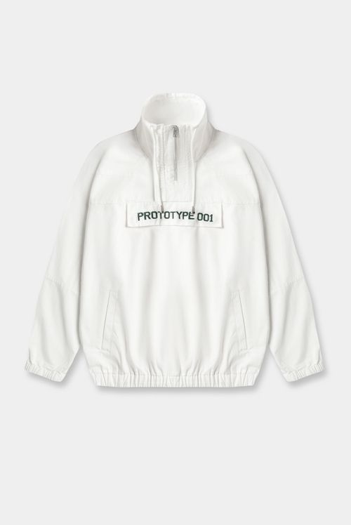 Chaqueta Marfil Texto