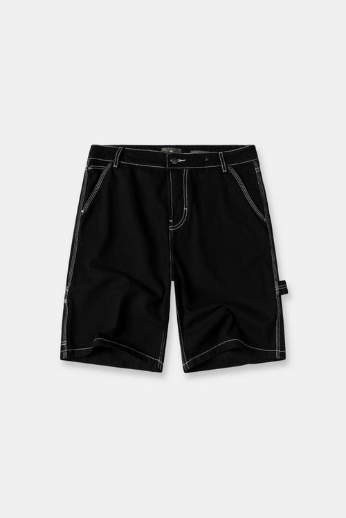 Shorts Denim Negro Carpintero