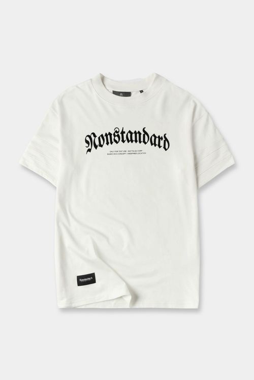 Camiseta Marfil Texto