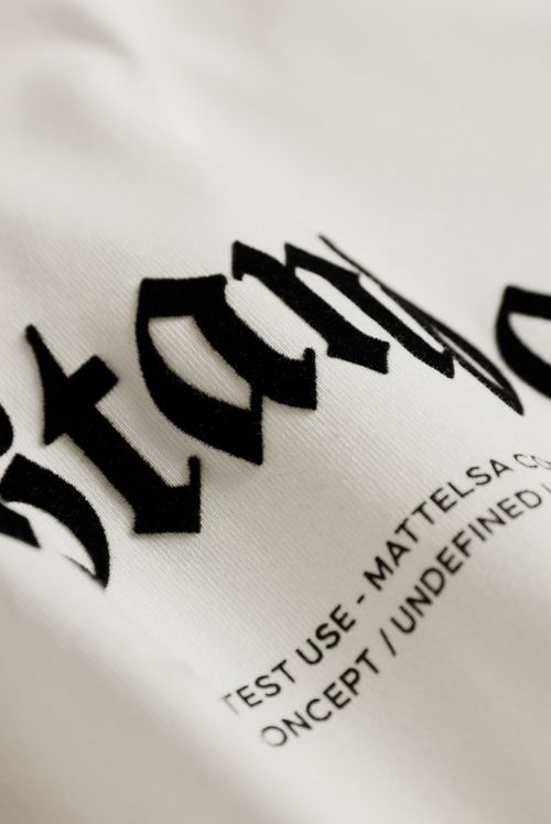 Camiseta Marfil Texto