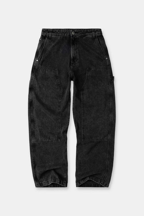 Jeans Baggy Negro Carpintero