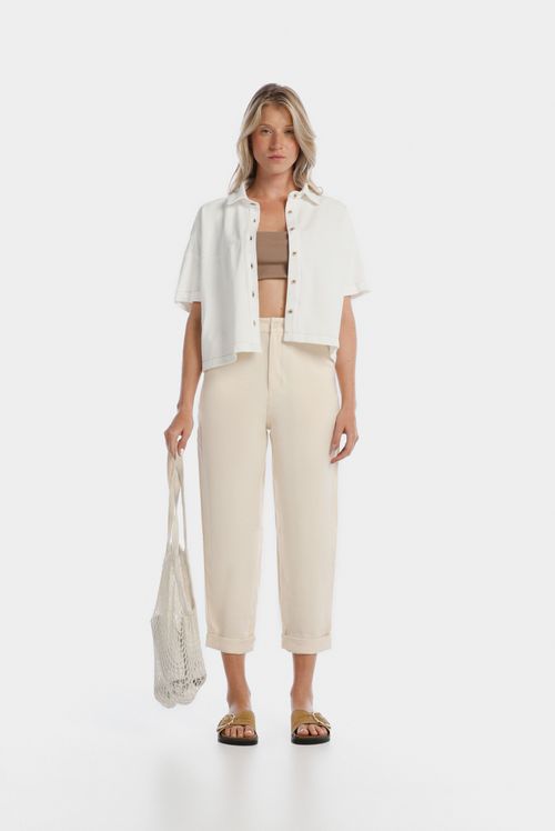 Pantalón Marfil Básico