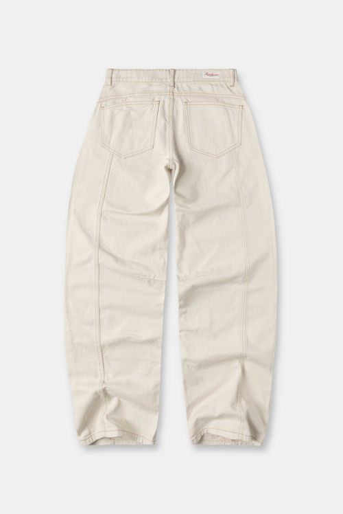 Pantalón Beige Texto