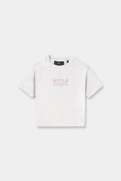 Camiseta Ajustada Marfil Texto