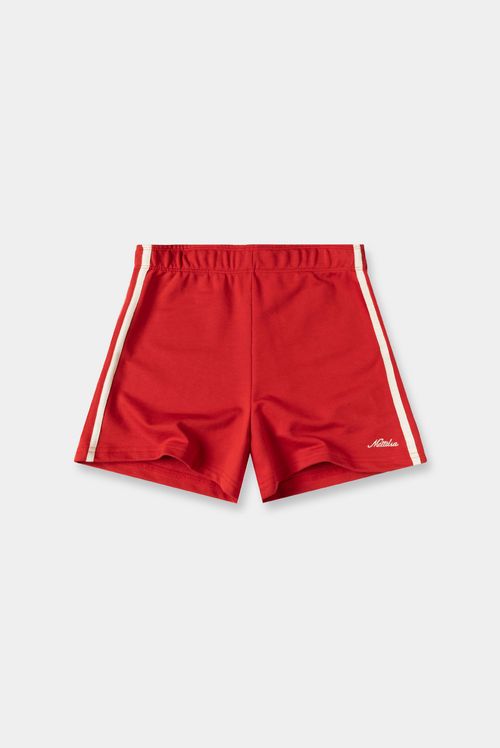 Shorts Rojo Texto
