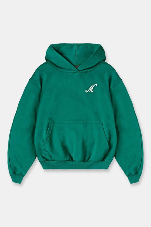 Buzo Hoodie Verde Texto