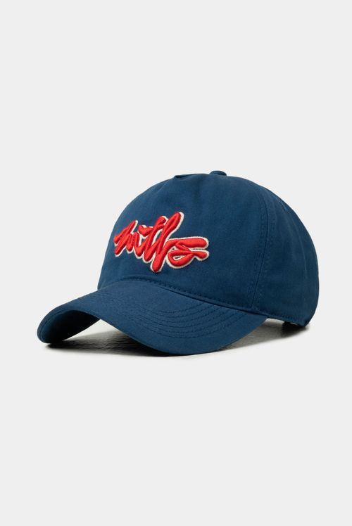Gorra Azul Texto