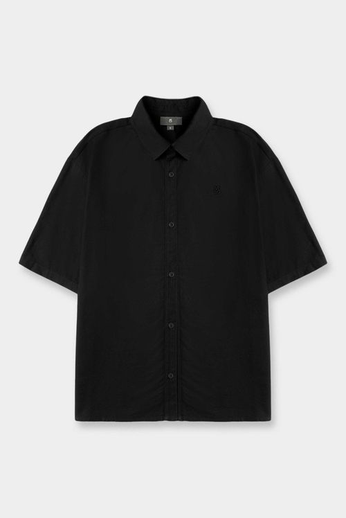 Camisa Oversize Negro Texto