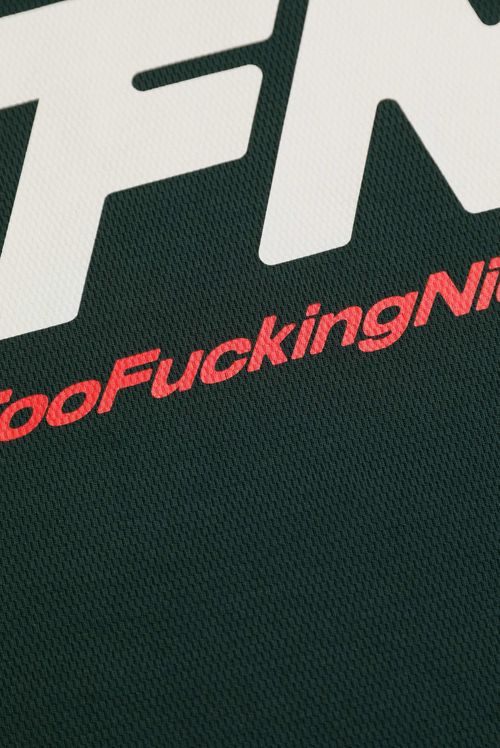 Camiseta Oversize Verde Texto