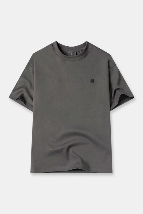 Camiseta Oversize Gris Ícono