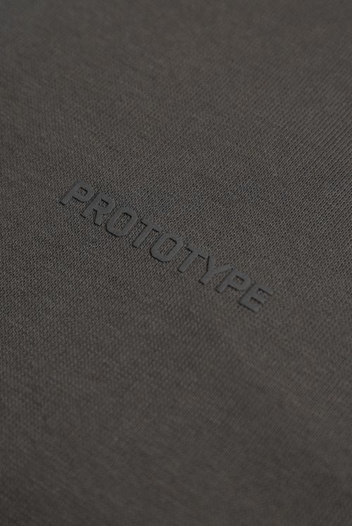 Camiseta Oversize Gris Ícono