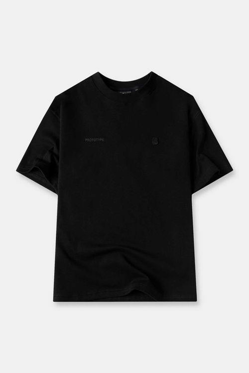 Camiseta Oversize Negro Ícono