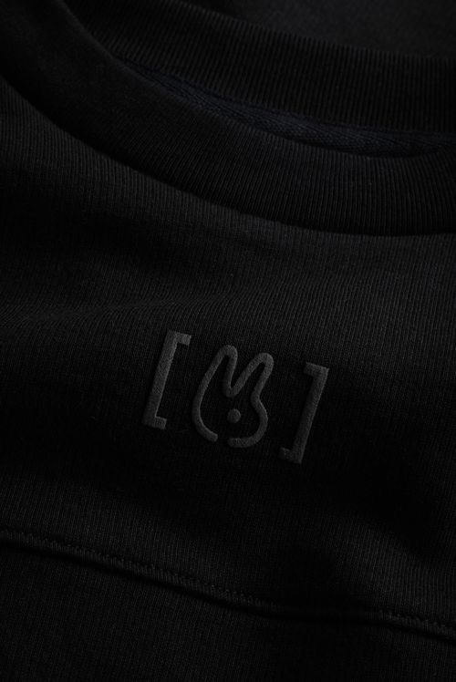 Camiseta Oversize Negro Texto