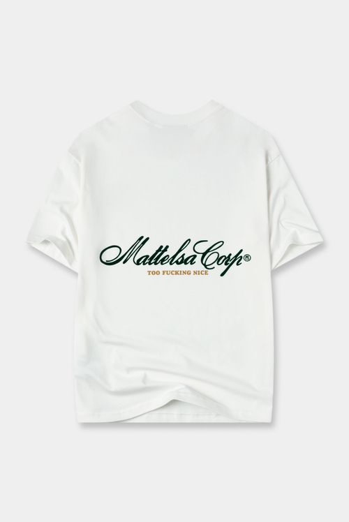 Camiseta Oversize Marfil Texto