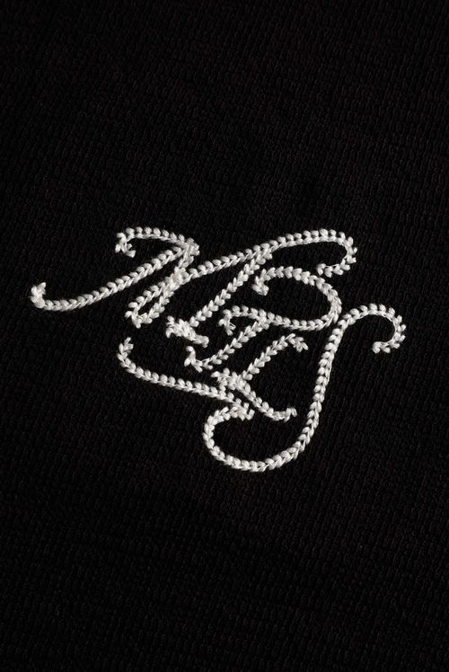 Camiseta Oversize Negro Texto