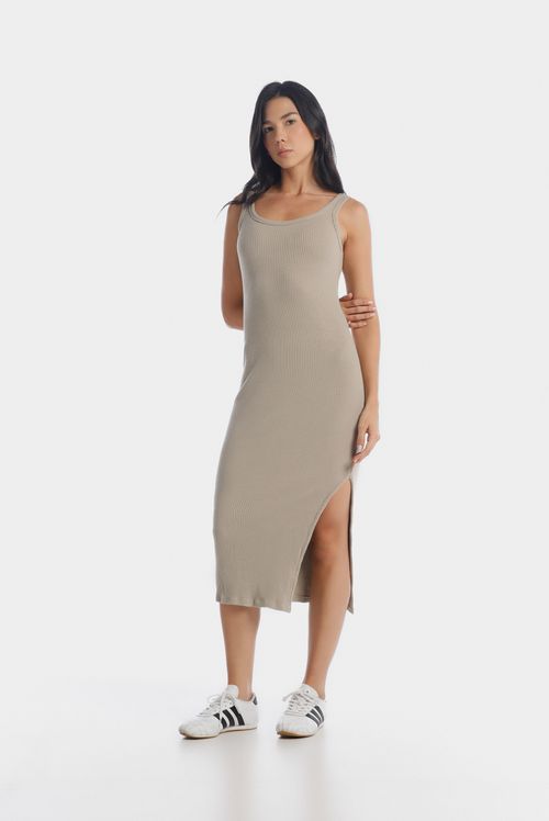 Vestido Beige Básico