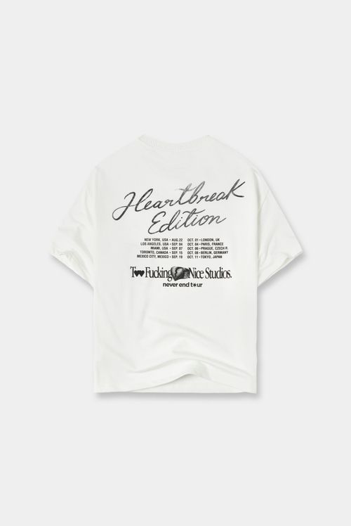 Camiseta Oversize Marfil Texto