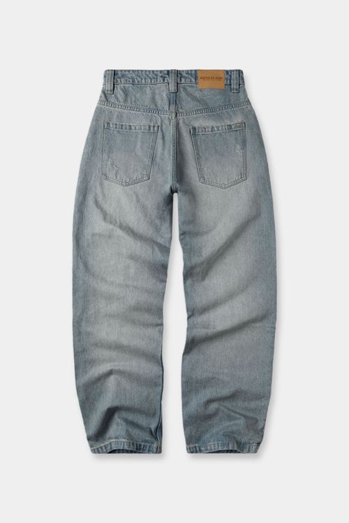 Jeans Baggy Azul Medio Básico